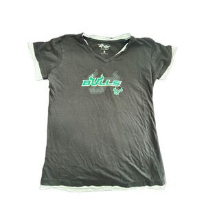 Black & Green USF Bulls Shirt